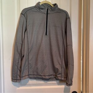 Hawke & Co Blue and Gray Performance Pullover